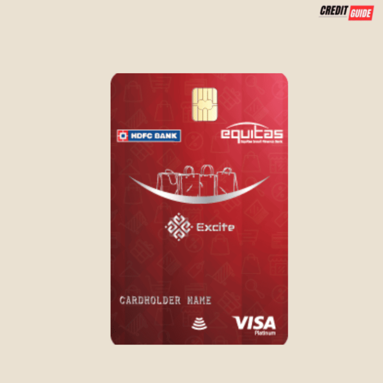 Equitas Excite Credit Card by HDFC Bank
